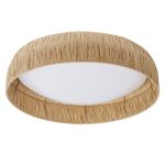 Ledvance LED Decor Wand und Deckenleuchte Bambus Braun 28W 1150lm - 830 Warmweiß