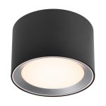 Nordlux Decke Spot Landon 8 Metall Schwarz 6.5W 600lm - 827 Extra Warmweiß | IP44 - 3-Stufen Dimmbar