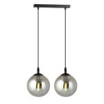 Emibig Pendelleuchte Cosmo Stahl Schwarz | Geeignet für 2x E14 - Max 10W
