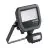 Ledvance Led-Scheinwerfer Aluminium Schwarz 8W 1100lm 100D - 830 Warmweiß | IP65 - Bewegungs- Und Lichtsensor - Symmetrisch