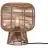 Good&Mojo Tischlampe Tanami Rattan Braun | Geeignet für 1x E27 