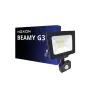 Noxion LED-Scheinwerfer Beamy G3.1 Schwarz 30W 3300lm 110D - 840 Kaltweiß | IP44 - Bewegungs- und Lichtsensor - Symmetrisch 