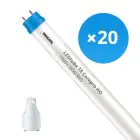 Mehrfachpackung 20x Philips LED Röhre T8 CorePro (EM/Mains) High Output 18W 2000lm - 865 Tageslichtweiß | 120cm - Ersatz für 36W