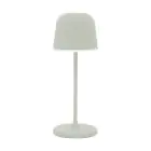 Eglo Tischlampe Mannera-S Aluminium Grau 1W 170lm - 825-830-840 CCT | IP54 - Touch Dimmbar - USB-C